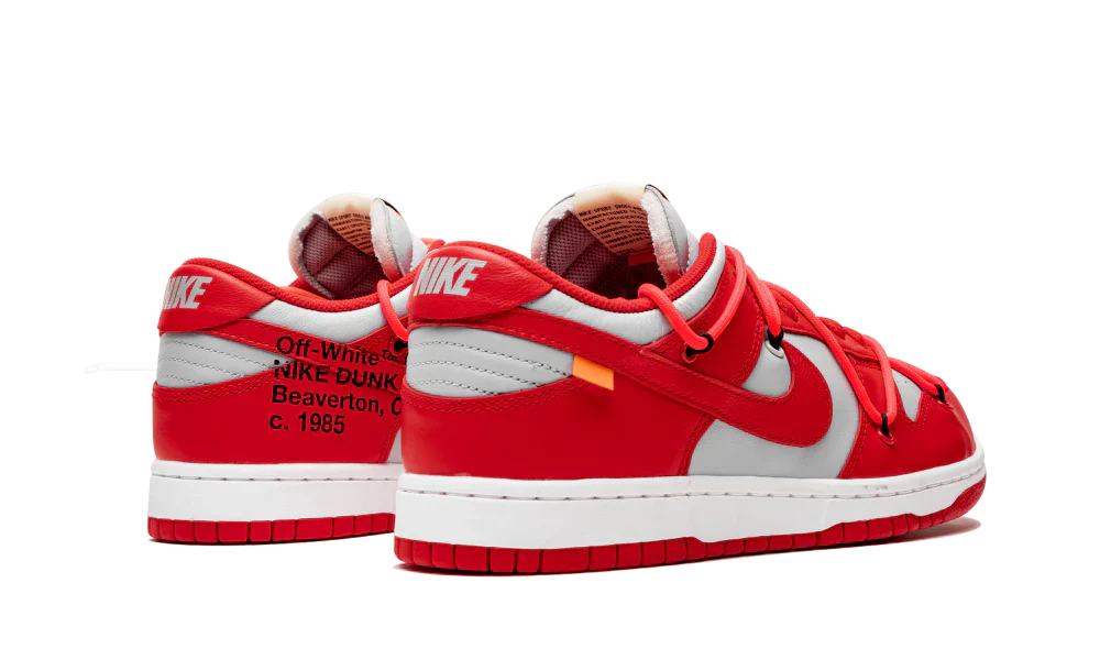 Nike Dunk Low Off-White University Red