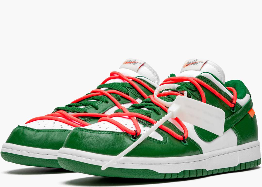 Nike Dunk Low Off-White Pine Green