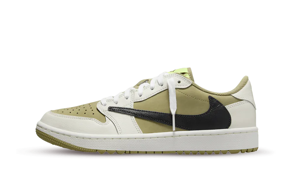 Air Jordan 1 Retro Low Golf Travis Scott Olive