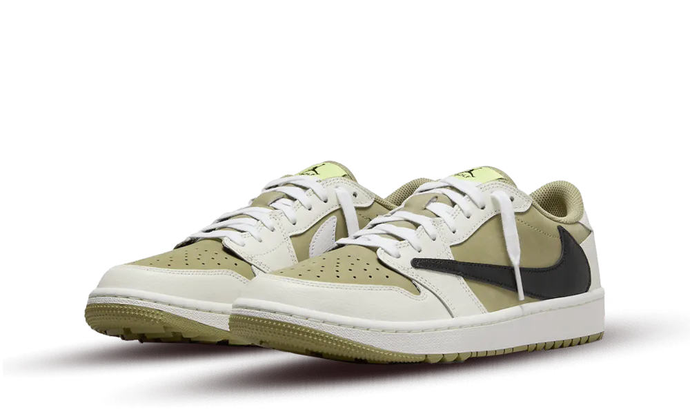 Air Jordan 1 Retro Low Golf Travis Scott Olive