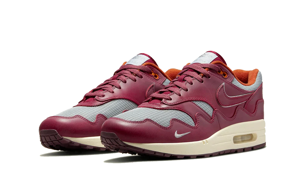 Nike Air Max 1 Patta Waves Rush Maroon