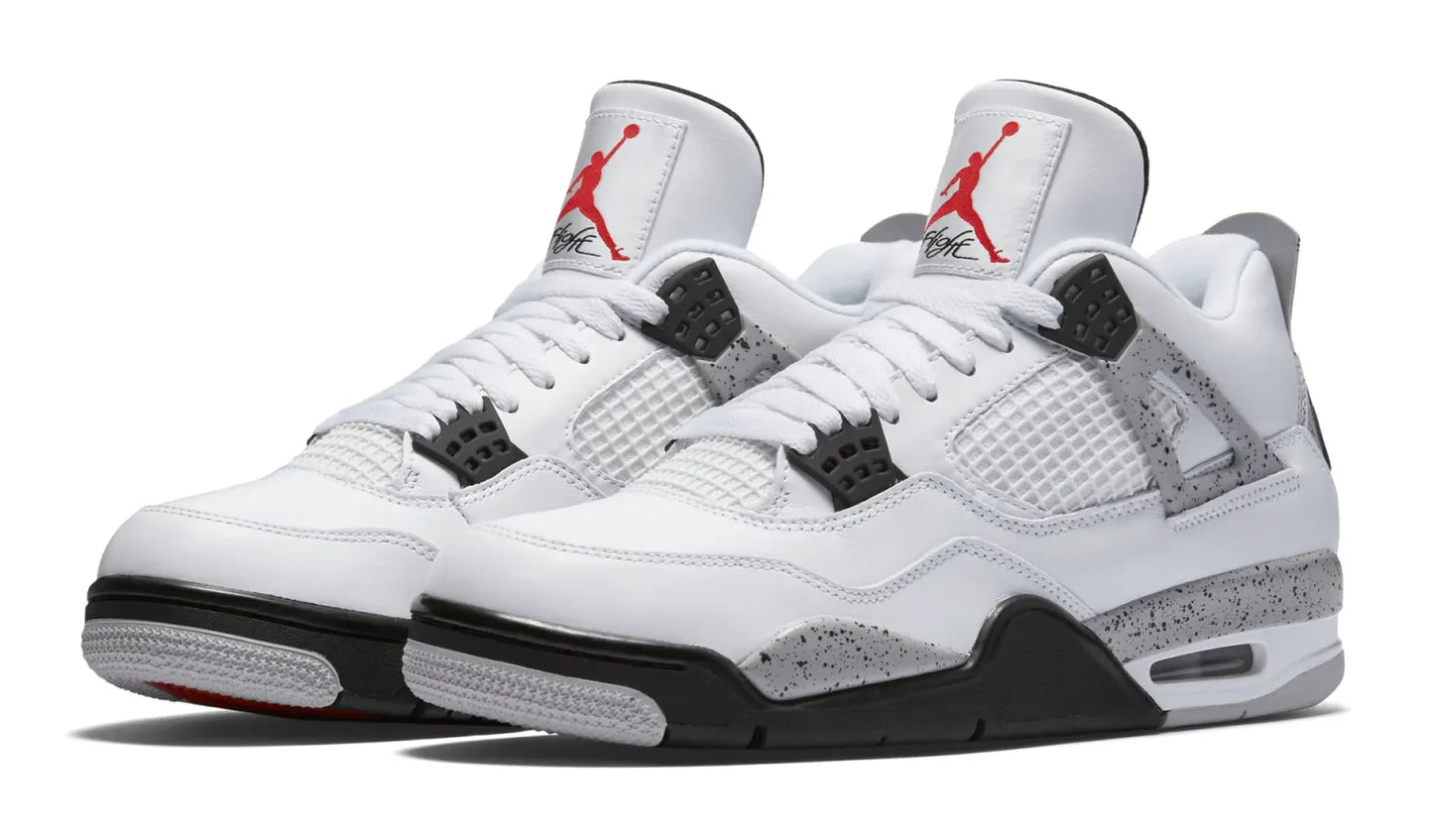 Air Jordan 4 White Cement