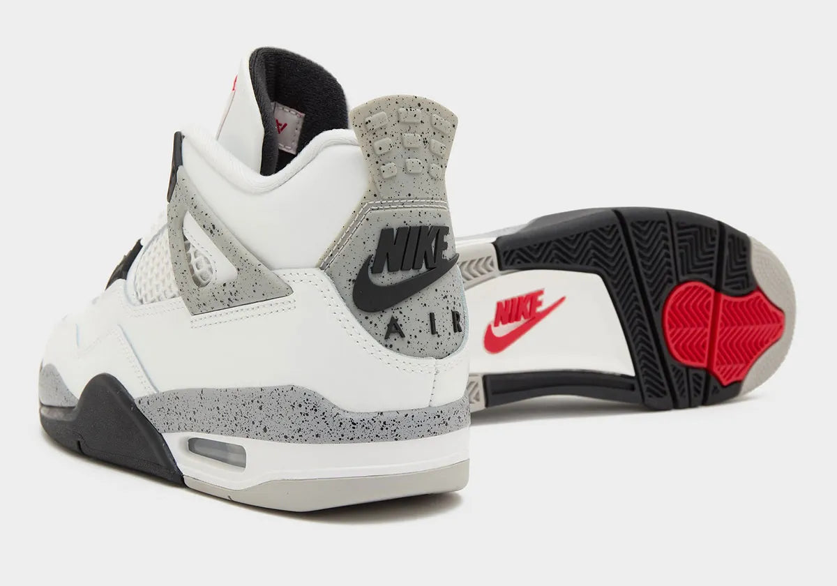 Air Jordan 4 White Cement