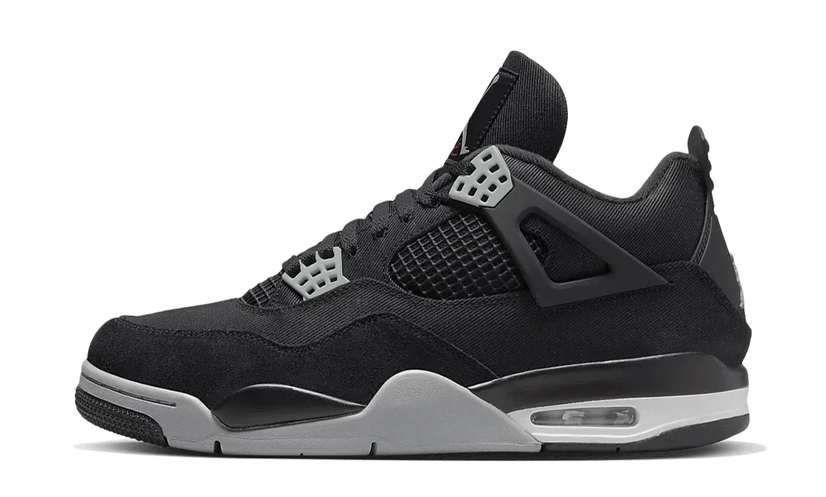 Air Jordan 4 Retro SE Black Canvas