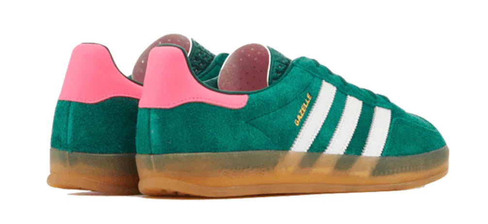 Adidas Gazelle Indoor Collegiate Green Lucid Pink (W)