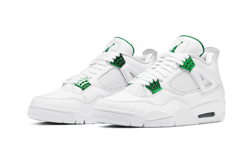 Air Jordan 4 Retro Metallic Green
